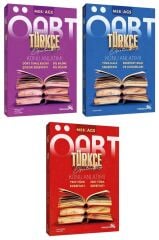 Türkçecim TV ÖABT MEB-AGS Türkçe Öğretmenliği Konu Anlatımı 3 lü Set Türkçecim TV Yayınları