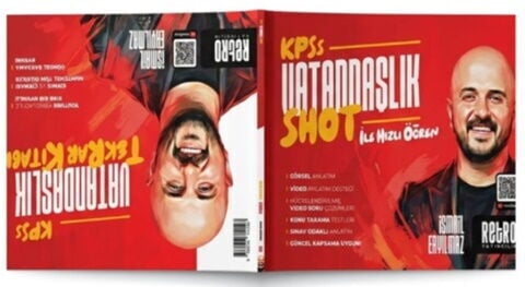 Retro Yayıncılık KPSS Vatandaşlık Shot Tekrar Kitabı