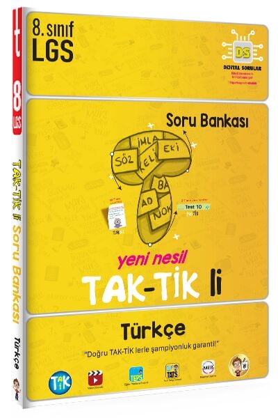 Tonguç 8. Sınıf LGS Türkçe Taktikli Soru Bankası Tonguç Akademi