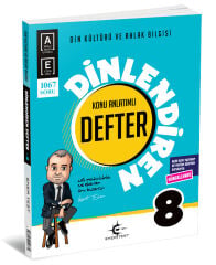 Eker Test Yayınları 8. Sınıf Dinlendiren Defter