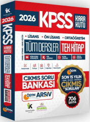 İnformal Yayınları 2026 KPSS Lisans ÖnLisans Ortaöğretim ÖSYM Son 15 Yılın Soruları Tüm Dersler Tek Kitap Soru Bankası
