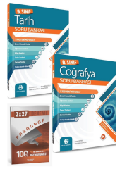 BilgiSarmal 2027  9. Sınıf Tarih+ Coğrafya Soru Bankası Set+ Anla Kazan Paragraf