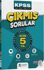 Akademi Denizi 2026 KPSS Genel Yetenek Genel Kültür Çıkmış Sorular Son 5 Yıl Çözümlü Akademi Denizi