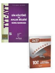 Karekök 2027 TYT AYT Din Kültürü ve Ahlak Bilgisi Soru Bankası+Anla Kazan Paragraf Deneme