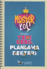 Limit Yayınları Master Koç Planlama Defteri 2027