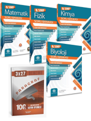 BilgiSarmal 2027  9. Sınıf Matematik Fizik Kimya Biyoloji Soru Bankası + Anla Kazan Paragraf