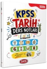 Data Yayınları KPSS Tarih Ders Notları