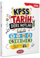 Data Yayınları KPSS Tarih Ders Notları