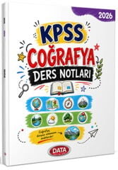 Data Yayınları KPSS Coğrafya Ders Notları