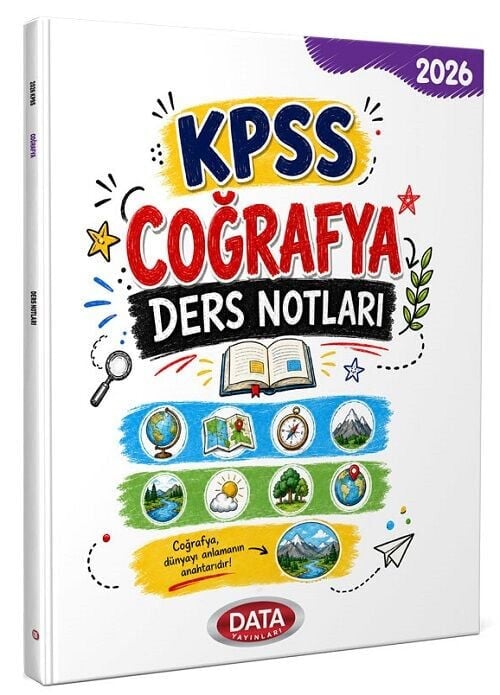Data Yayınları KPSS Coğrafya Ders Notları