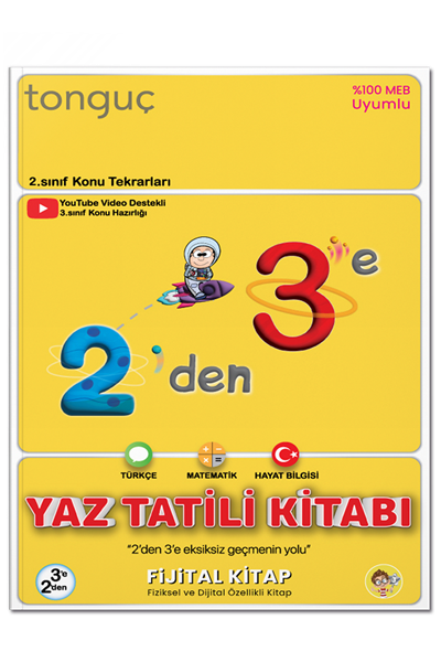 Tonguç 2 den 3 e Hazırlık Kitabı Tonguç Akademi