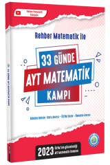 Rehber Matematik YKS AYT 33 Günde Matematik Kampı