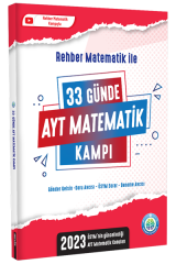 Rehber Matematik YKS AYT 33 Günde Matematik Kampı