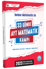 Rehber Matematik YKS AYT 33 Günde Matematik Kampı