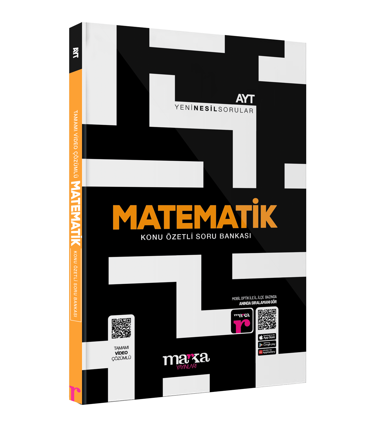 Marka 2025 YKS AYT Matematik Konu Özetli Soru Bankası Video Çözümlü Marka Yayınları