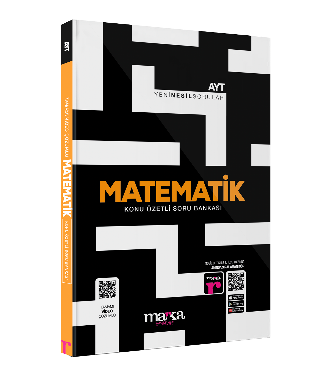 Marka 2025 YKS AYT Matematik Konu Özetli Soru Bankası Video Çözümlü Marka Yayınları