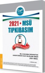Çap Yayınları 2021 MSÜ Tıpkı Basım