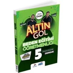 Dizgi Kitap 2024 ÖABT Beden Eğitimi Öğretmenliği Altın Gol 5 Deneme