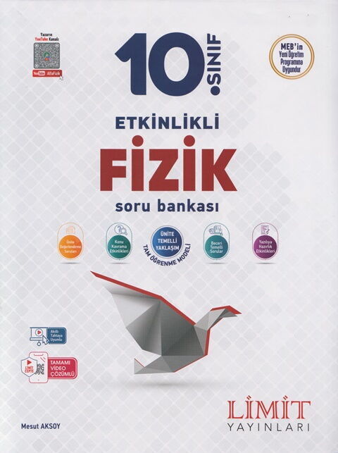 Limit Yayınları 10. Sınıf Fizik Etkinlikli Soru Bankası