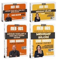 Hoca Kafası 2026 MEB-AGS Eğitimin Temelleri + Mevzuat Bilgisi Konu + Soru Bankası 4 lü Set- Mevlüt Gündüz, Esra Özkan Karaoğlu Hoca Kafası Yayınları