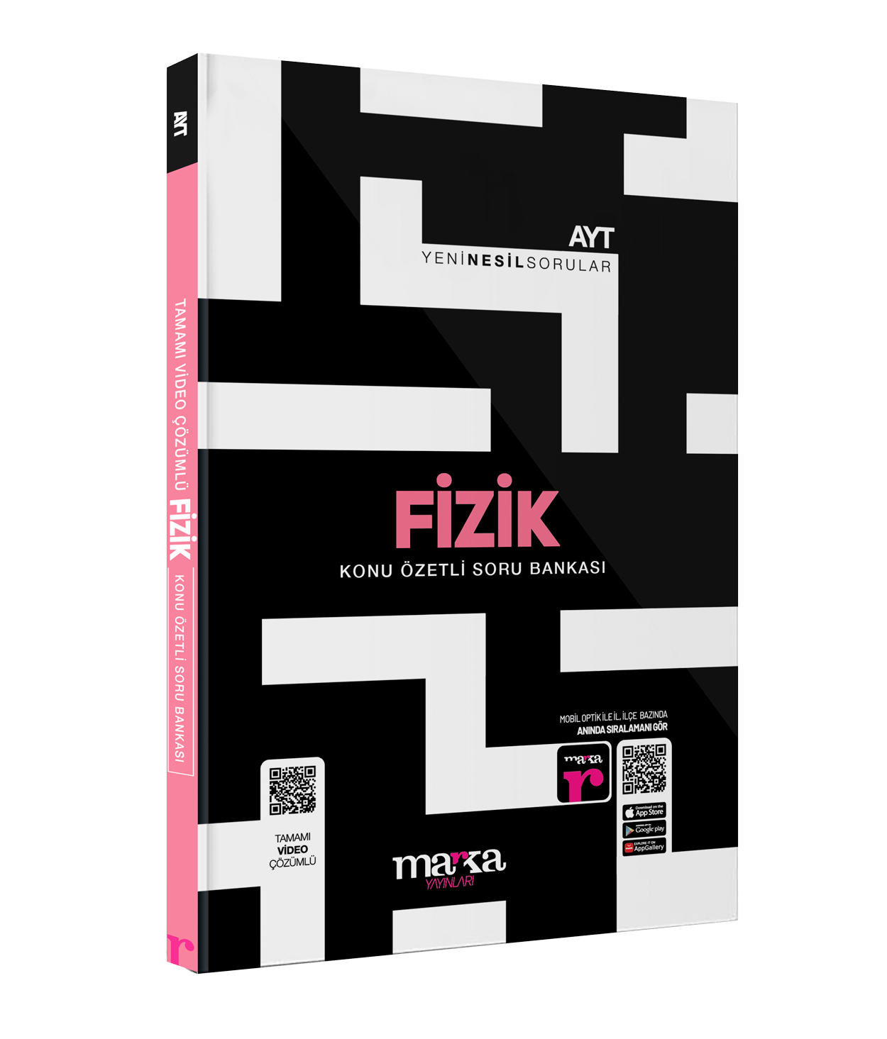 Marka 2025 YKS AYT Fizik Konu Özetli Soru Bankası Video Çözümlü Marka Yayınları