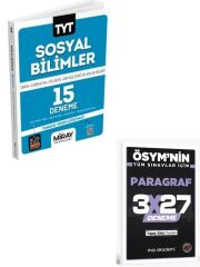 Miray 2027 TYT Sosyal Bilimler 15 Deneme+ EVP Akademi Paragraf