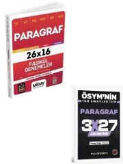 Miray 2027 TYT AYT MSÜ KPSS DGS ALES Paragraf 26 x 16 Fasikül Denemeler+ EVP Akademi Paragraf