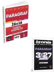 Miray 2027 TYT AYT MSÜ KPSS DGS ALES Paragraf 26 x 16 Fasikül Denemeler+ EVP Akademi Paragraf