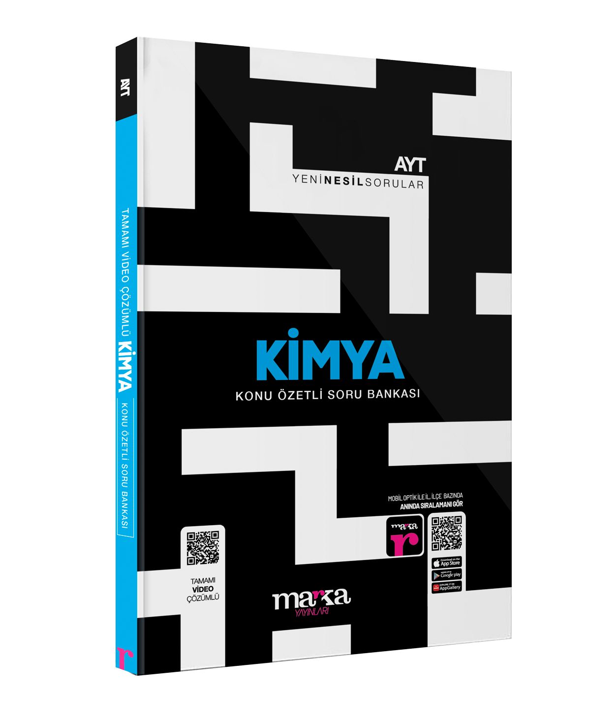 Marka 2025 YKS AYT Kimya Konu Özetli Soru Bankası Video Çözümlü Marka Yayınları