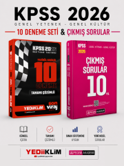 Yediiklim 2026 KPSS Son Viraj GK GY 10 Deneme & Pegem KPSS Çıkmış Sorular 10 Yıl Seti