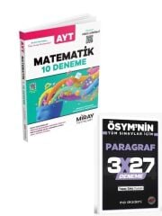 MİRAY 2027 AYT MATEMATİK 10 DENEME+ EVP Akademi Paragraf