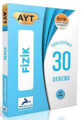 PRF Yayınları AYT Fizik Video Çözümlü 30 Deneme