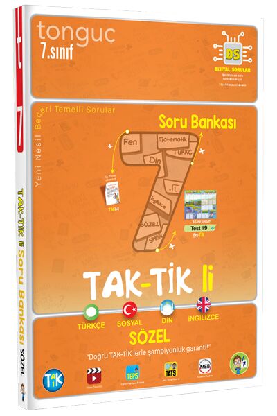 Tonguç 7. Sınıf Sözel Taktikli Soru Bankası Tonguç Akademi