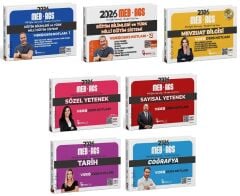 YENİ AGS - Hoca Kafası 2026 MEB-AGS Tüm Dersler Video Ders Notları 7 li Set Hoca Kafası Yayınları