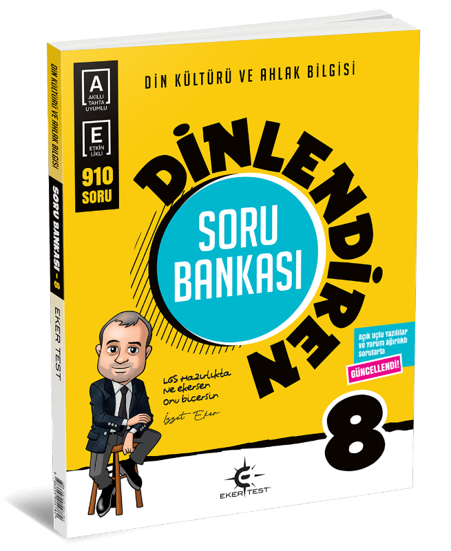 Eker Test Yayınları 8. Sınıf Dinlendiren Soru Bankası