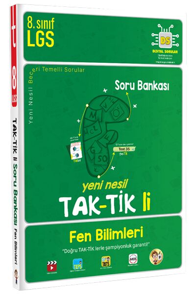 Tonguç 8. Sınıf LGS Fen Bilimleri Taktikli Soru Bankası Tonguç Akademi