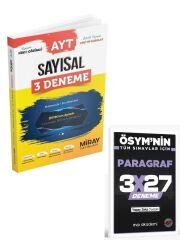 Miray 2027 AYT Sayısal 3 Deneme+ EVP Akademi Paragraf