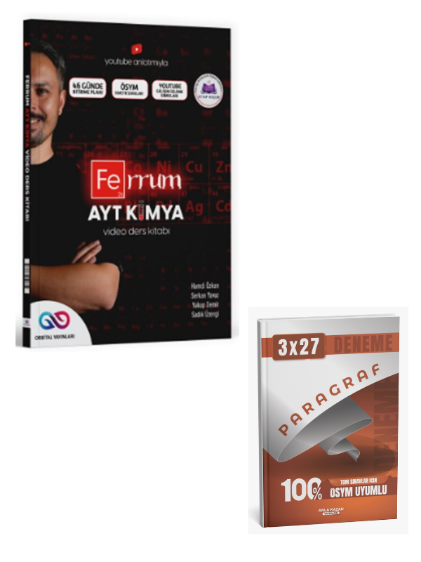 Orbital 2027 AYT Kimya Ferrum Video Ders Kitabı+ Anla Kazan Paragraf