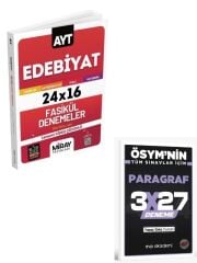 Miray 2027 AYT Edebiyat 16 Deneme+ EVP Akademi Paragraf