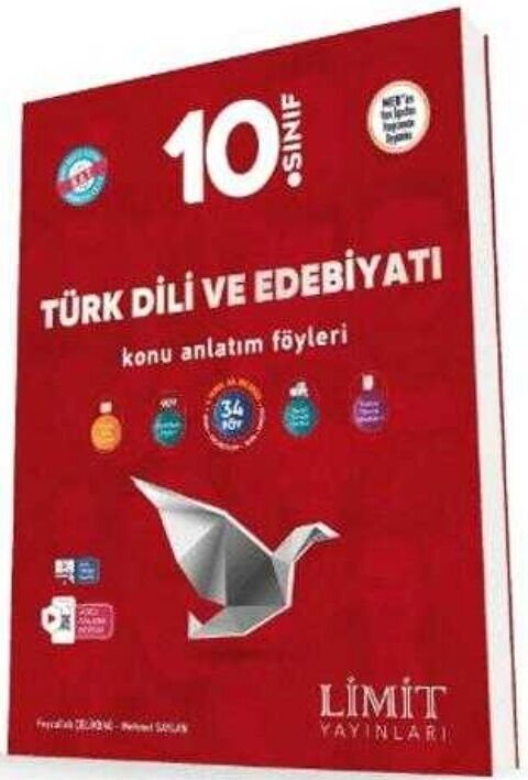 Limit Yayınları 10. Sınıf Türk Dili ve Edebiyatı Konu Anlatım Föyleri