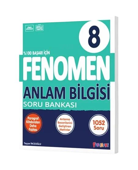 Fenomen Okul Yayınları 8. Sınıf Anlam Bilgisi Fenomen Soru Bankası