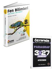 Aydın 2027 8. Sınıf Fen Bilimleri Beceri Temelli Soru Bankası+ EVP Akademi Paragraf