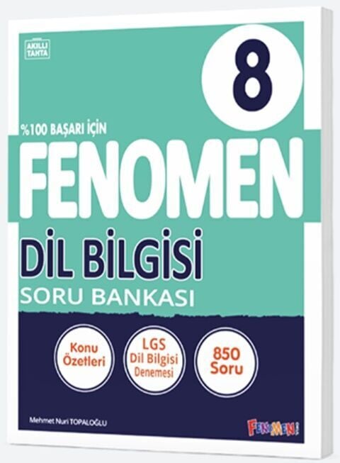 Fenomen Okul Yayınları 8. Sınıf Dil Bilgisi Fenomen Soru Bankası