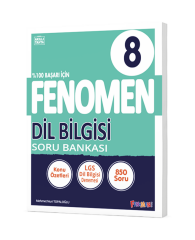 Fenomen Okul Yayınları 8. Sınıf Dil Bilgisi Fenomen Soru Bankası