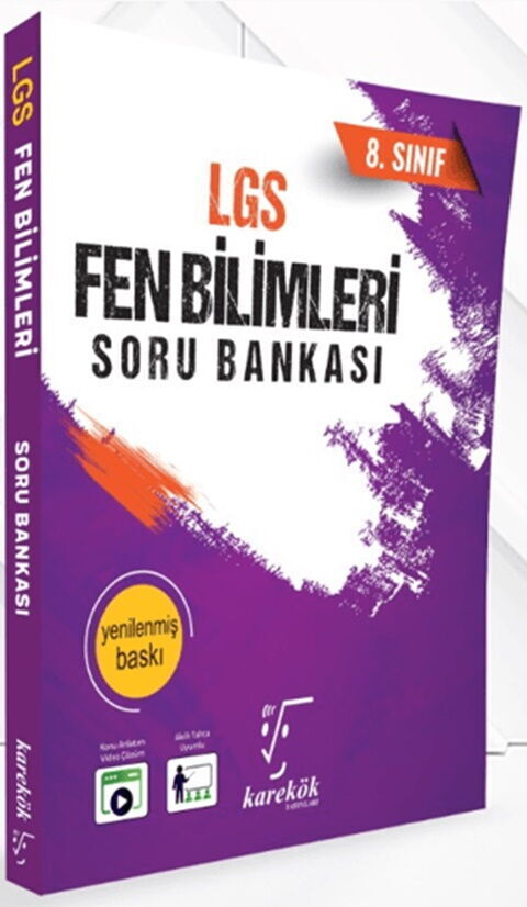 Karekök 8. Sınıf LGS Fen Bilimleri Soru Bankası Çözümlü Karekök Yayınları