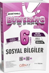 Günay Yayınları 6. Sınıf Sosyal Bilgiler Etkinlikli Bumerang Serisi