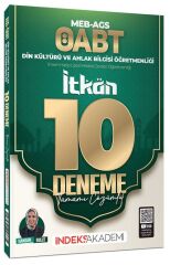 İndeks Akademi 2026 ÖABT MEB-AGS Din Kültürü ve Ahlak Bilgisi İTKAN 10 Deneme Çözümlü - Handan Bulut İndeks Akademi Yayıncılık
