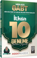 İndeks Akademi 2026 ÖABT MEB-AGS Din Kültürü ve Ahlak Bilgisi İTKAN 10 Deneme Çözümlü - Handan Bulut İndeks Akademi Yayıncılık