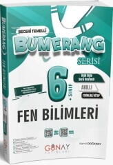 Günay Yayınları 6. Sınıf Fen Bilimleri Etkinlikli Bumerang Serisi