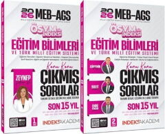 İndeks Akademi 2026 MEB AGS Eğitim Bilimleri ve Türk Milli Eğitim Sistemi ÖSYM nin İndeksi Çıkmış Sorular Son 15 Yıl Çözümlü Set
